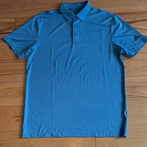 adidas Light Blue Polo Shirt